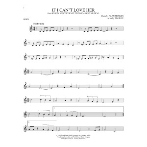 If I Can't Love Her (from Beauty And The Beast: The Musical)