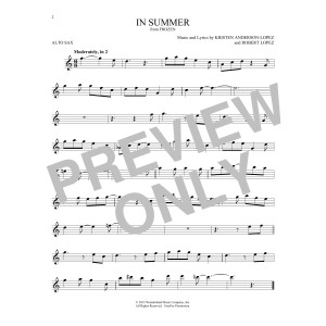In Summer (from Frozen)
