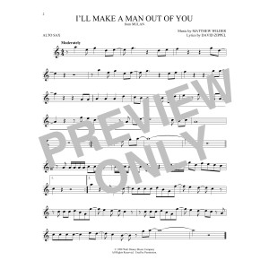 I'll Make A Man Out Of You (from Mulan)