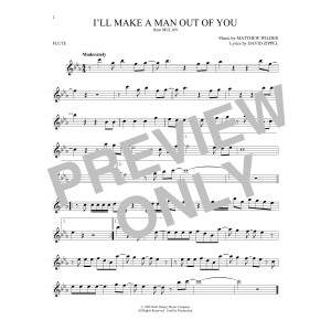 I'll Make A Man Out Of You (from Mulan)