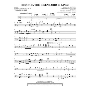 Rejoice, the Risen Lord Is King! - Trombone 1 & 2