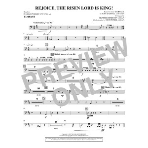 Rejoice, the Risen Lord Is King! - Timpani