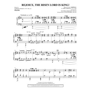 Rejoice, the Risen Lord Is King! - Piano