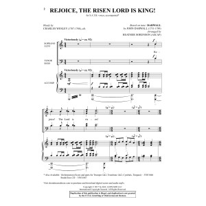 Rejoice, The Risen Lord Is King!