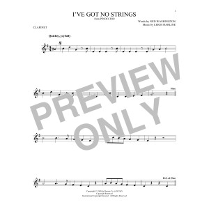 I've Got No Strings (from Pinocchio)