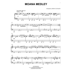 Moana Medley (arr. Jason Lyle Black)