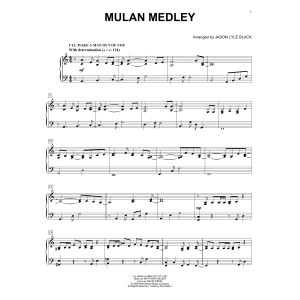 Mulan Medley (arr. Jason Lyle Black)