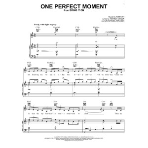 One Perfect Moment (from Bring It On: The Musical)