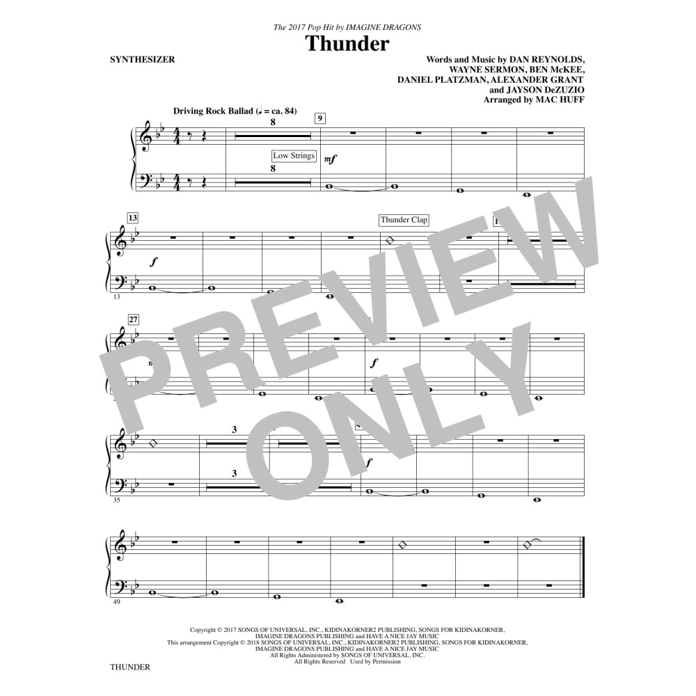 Thunder - Synthesizer