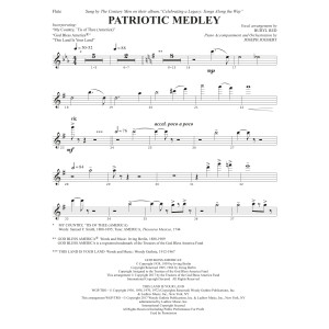 Patriotic Medley - Flute