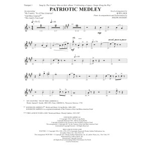Patriotic Medley - Bb Trumpet 1