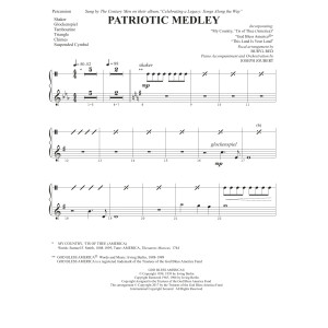 Patriotic Medley - Percussion