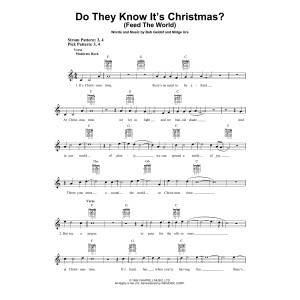 Do They Know It's Christmas? (Feed The World)