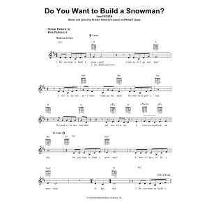 Do You Want To Build A Snowman? (from Frozen)