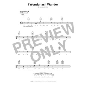 I Wonder As I Wander