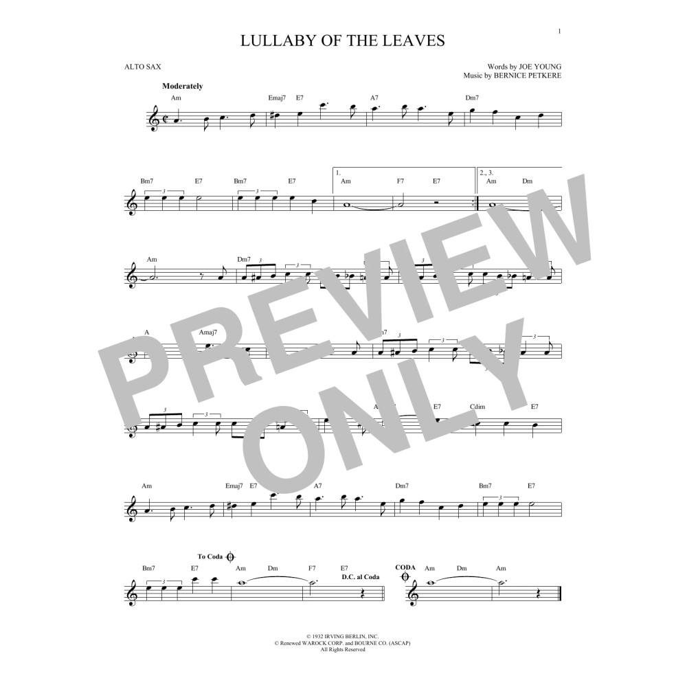 Lullaby Of The Leaves