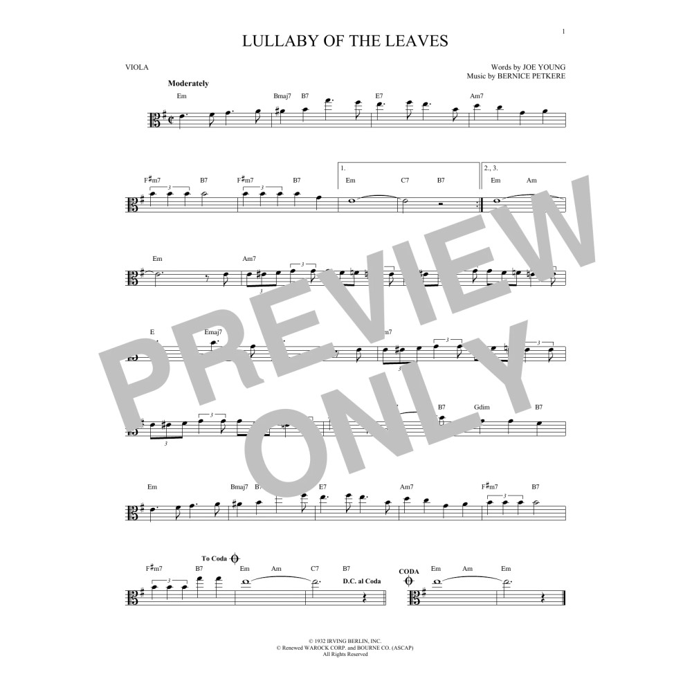 Lullaby Of The Leaves