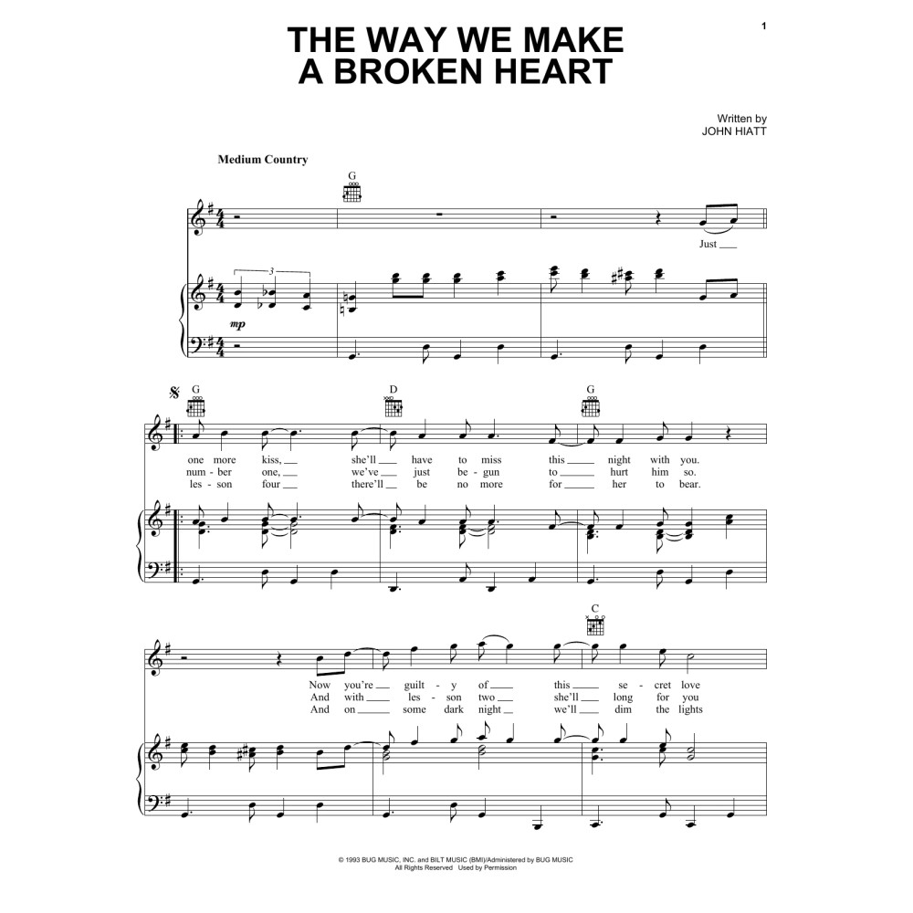 The Way We Make A Broken Heart