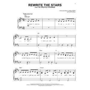 Rewrite The Stars (from The Greatest Showman)