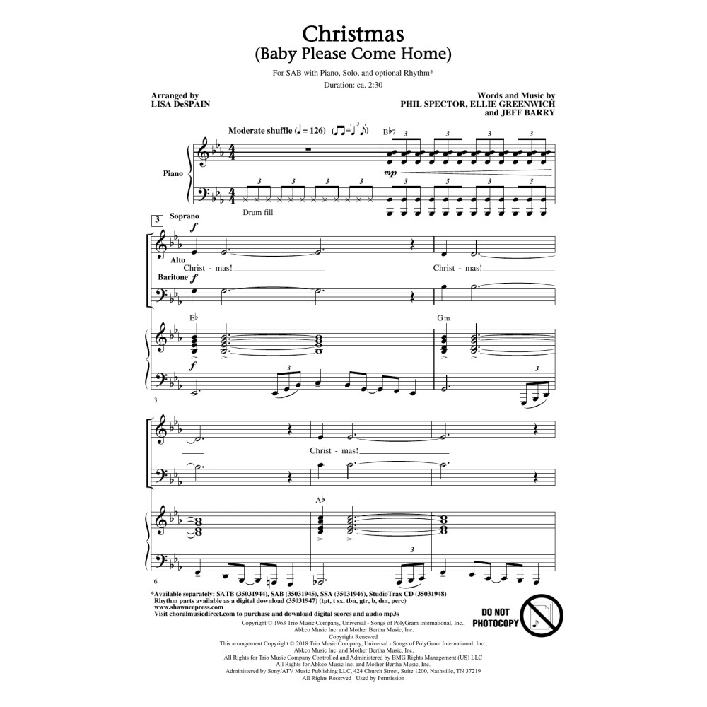 Christmas (Baby Please Come Home)
