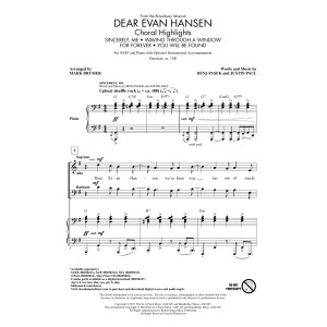 Dear Evan Hansen (Choral Highlights)