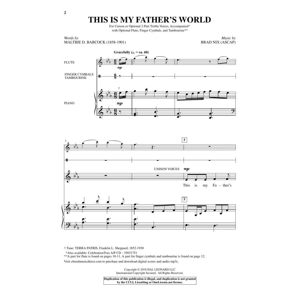This Is My Father's World