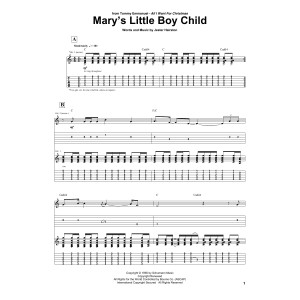 Mary's Little Boy Child