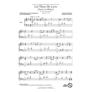 Let There Be Love (arr. Susan Brumfield)