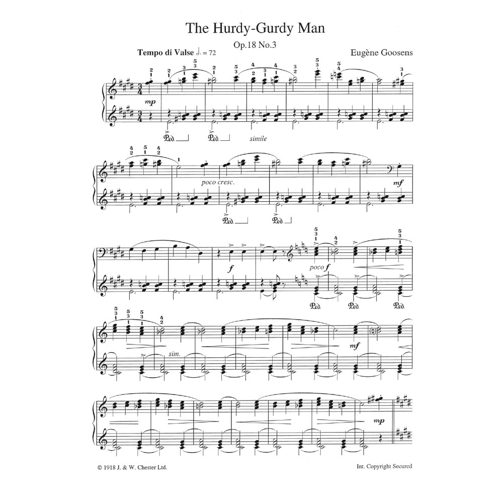 Kaleidoscope, Op.18: The Hurdy-Gurdy Man