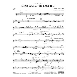 Selections from Star Wars: The Last Jedi - Pt.1 - Oboe