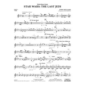 Selections from Star Wars: The Last Jedi - Pt.1 - Violin