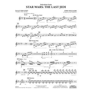 Selections from Star Wars: The Last Jedi - Mallet Percussion