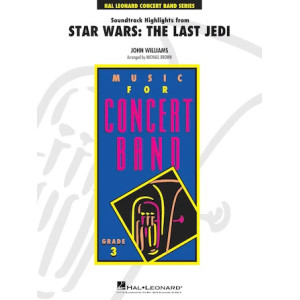Soundtrack Highlights from Star Wars: The Last Jedi - Conductor Score (Full Score)
