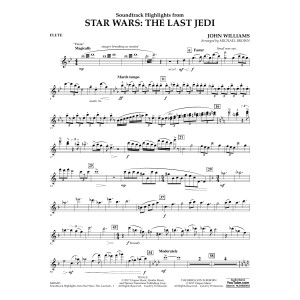 Soundtrack Highlights from Star Wars: The Last Jedi - Flute