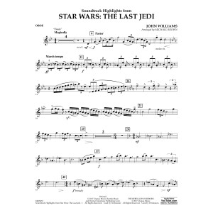 Soundtrack Highlights from Star Wars: The Last Jedi - Oboe