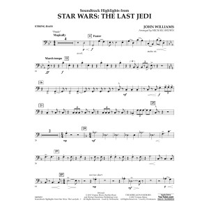 Soundtrack Highlights from Star Wars: The Last Jedi - String Bass