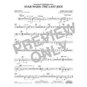 Soundtrack Highlights from Star Wars: The Last Jedi - Percussion 2