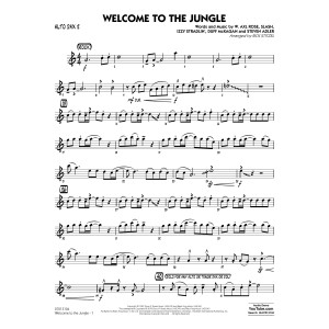 Welcome to the Jungle - Alto Sax 2