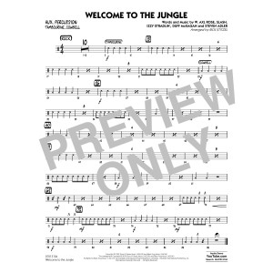 Welcome to the Jungle - Aux Percussion