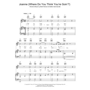 Joanne (Where Do You Think You're Goin'?) (piano version)