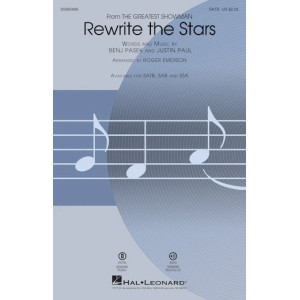 Rewrite The Stars (arr. Roger Emerson)