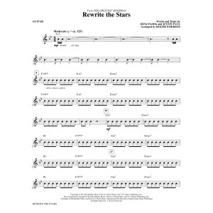 Rewrite The Stars (arr. Roger Emerson) - Guitar