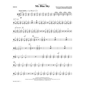 Mr. Blue Sky - Drums