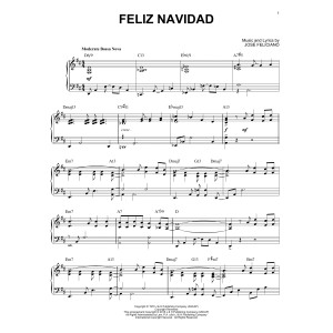 Feliz Navidad [Jazz version] (arr. Brent Edstrom)