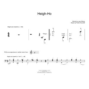 Heigh-Ho (from Snow White And The Seven Dwarfs)