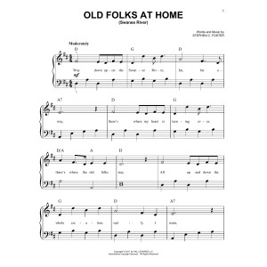 Old Folks At Home (Swanee River)
