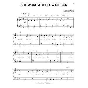 She Wore A Yellow Ribbon