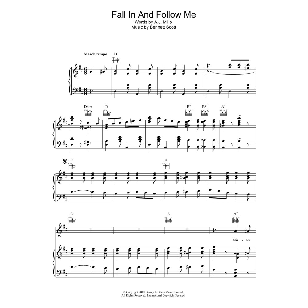 Fall In And Follow Me
