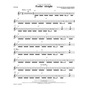Feelin' Alright - Guitar