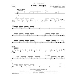 Feelin' Alright - Drums